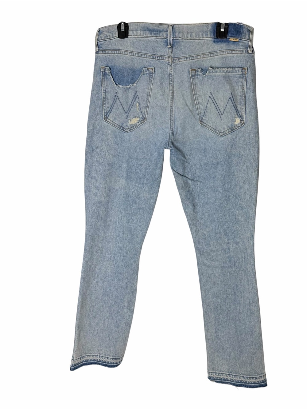 Mother Superior The Rascal Ankle Undone Hem Vacation Temptation Jeans Size 30 - Picture 7 of 13